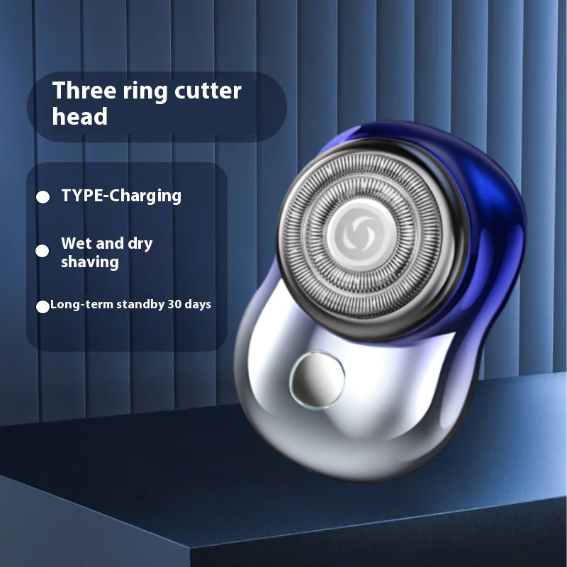 Steel Cannon Blade Three Ring Electric Shaver