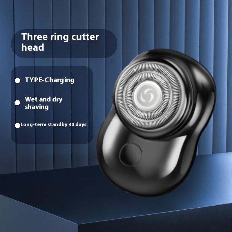 Steel Cannon Blade Three Ring Electric Shaver