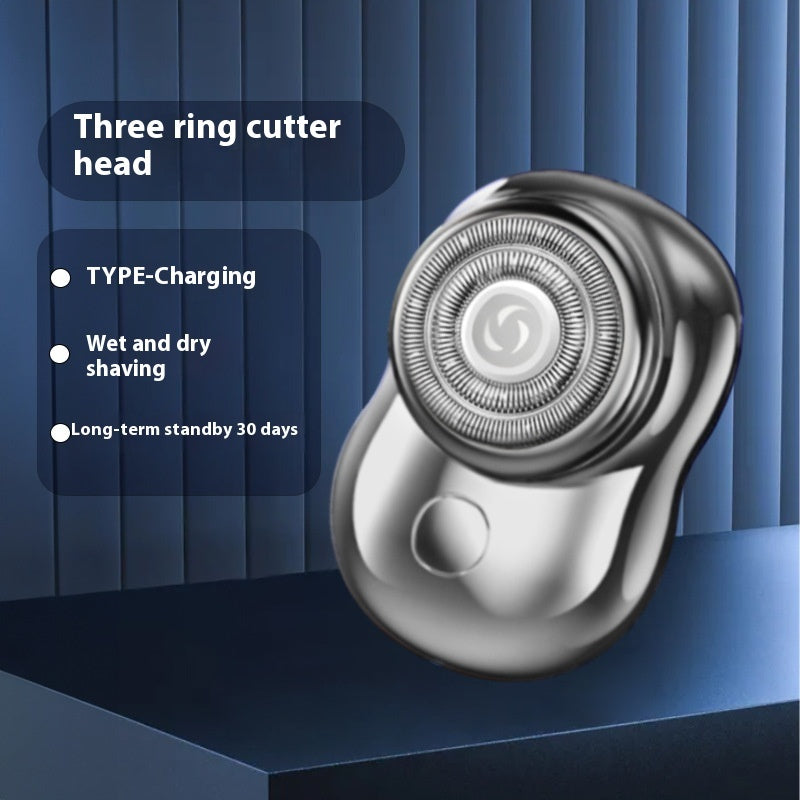 Steel Cannon Blade Three Ring Electric Shaver